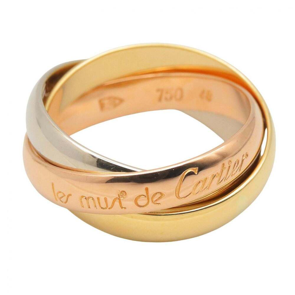 CARTIER 18k Gold Trinity Ring